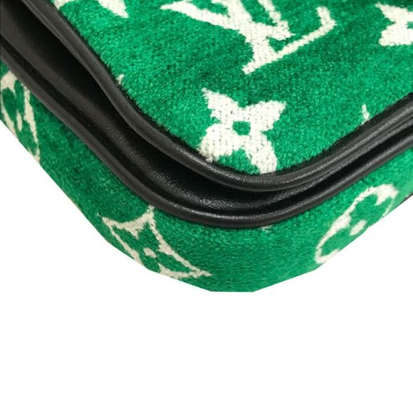 Louis Vuitton Monogram Micro Metis Pochette Shoulder Bag Green Black - Picture 5 of 12